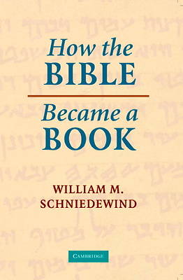 Picture of How the Bible Became a Book