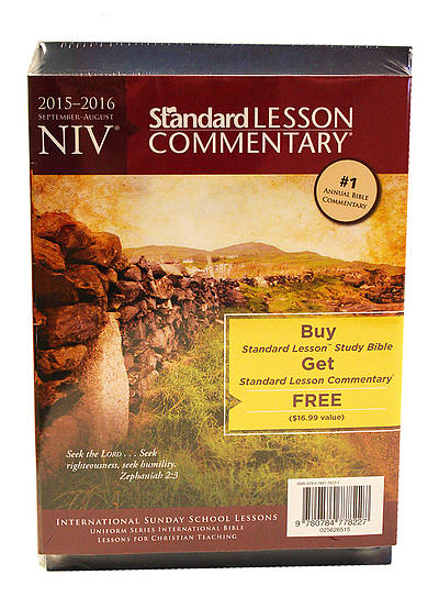 Picture of Standard Lesson NIV Study Bible Hardcover