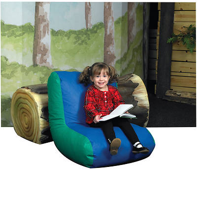 Picture of Preschool High Back Lounger - Blue/Green
