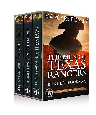 Picture of The Men of Texas Rangers Bundle, Saving Hope, Shattered Silence & Scorned Justice - eBook [ePub]