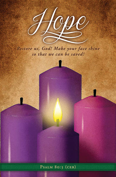 Advent Hope Restore us God! Bulletin
