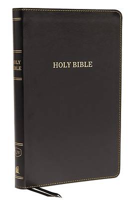 Picture of KJV, Thinline Bible, Standard Print, Imitation Leather, Black, Red Letter Edition
