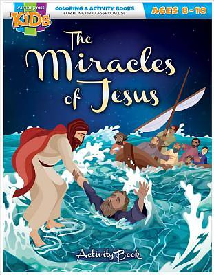 Picture of Kid/Fam Ministry Color and ACT Bks - General - The Miracles of Jesus (8-10)