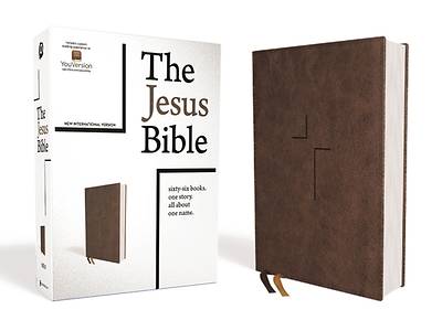 Picture of The Jesus Bible, NIV Edition, Leathersoft, Brown, Comfort Print