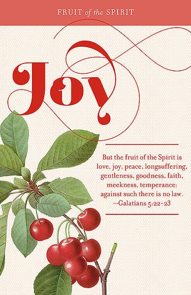 Picture of Fruit of the Spirit:  Joy