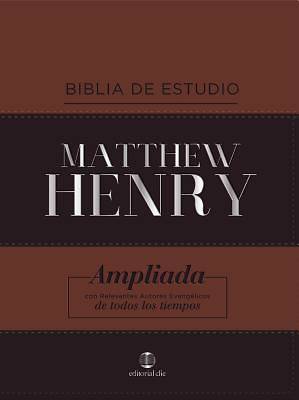 Picture of Rvr Biblia de Estudio Matthew Henry, Leathersoft, Clásica