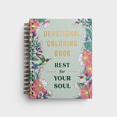 Picture of Rest for Your Soul Devotional Coloring Book