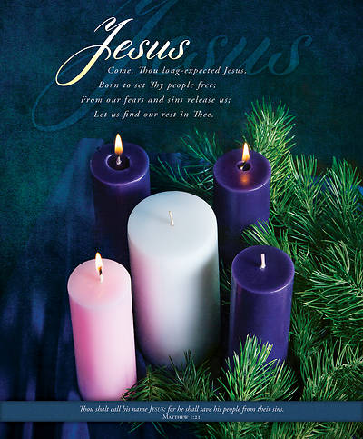 Picture of Jesus Advent Week 3 Legal Size Bulletin