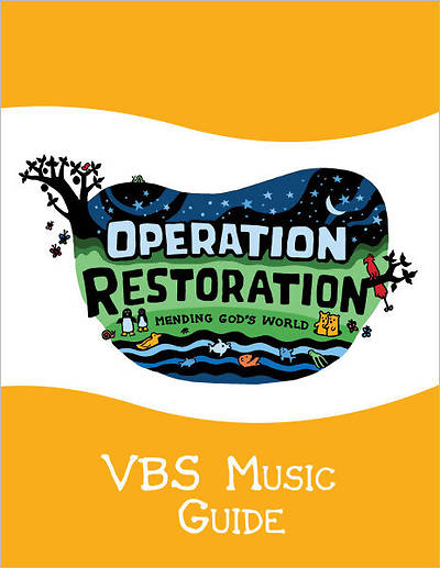 Picture of Vacation Bible School VBS 2023 Operation Restoration Music Guide