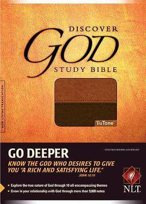 Picture of Discover God Study Bible-NLT