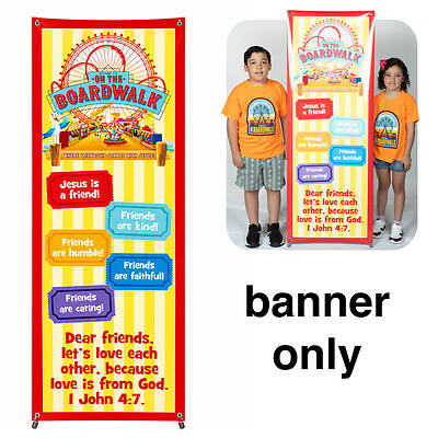 Picture of VBS 2027 On the Boardwalk VBS Theme Banner
