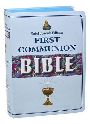 Picture of New Catholic Bible -- Med. Print Dura Lux (Boys Communion)