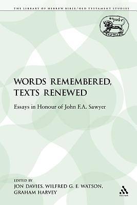 Picture of Words Remembered, Texts Renewed