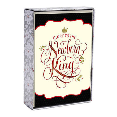 Picture of Glory To The Newborn King Christmas Cards Box of 18