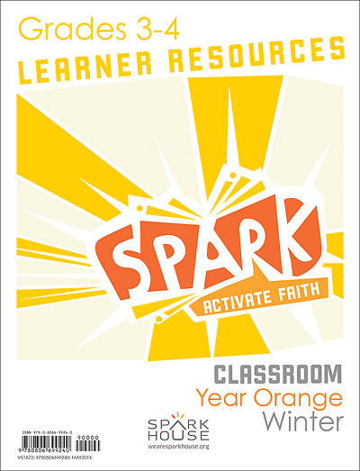 Picture of Spark Classroom Grades 3-4 Learner Leaflet Year Orange Winter