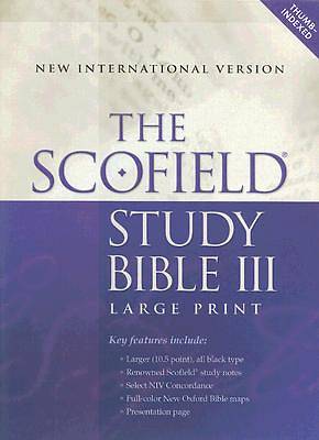 Picture of Scofield Study Bible III-NIV-Large Print