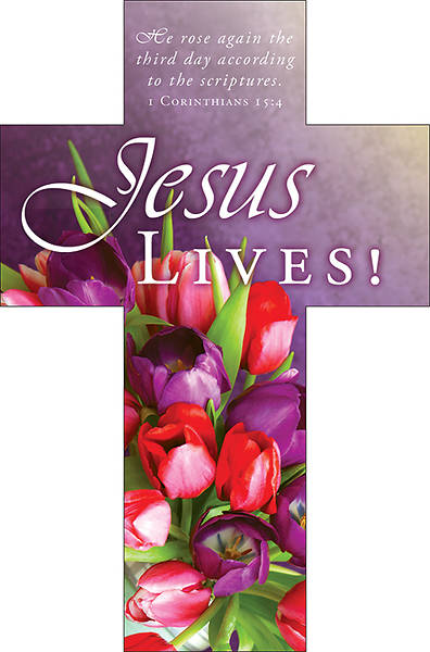 Picture of Jesus Lives Thanksgiving Bookmark