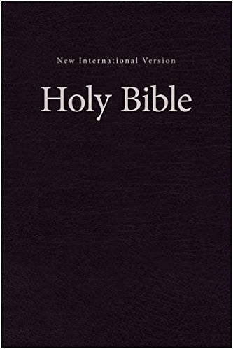 Picture of NIV Value Pew and Worship Bible Black - Case of 16