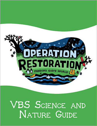 Picture of Vacation Bible School VBS 2023 Operation Restoration Science & Nature Guide