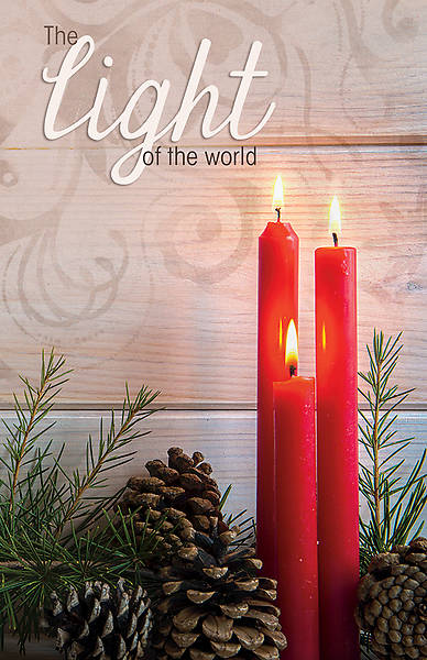 Picture of Light of the World Christmas Regular Size Bulletin