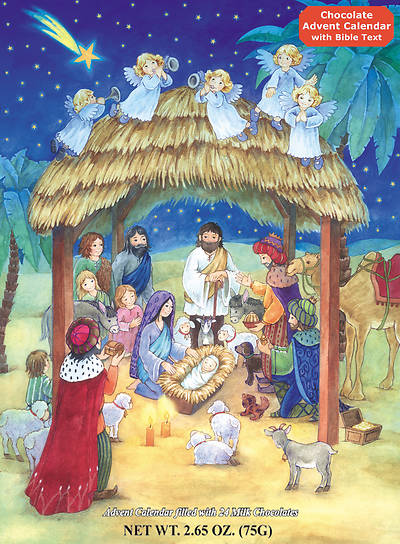 Picture of Nativity Chocolate Advent Calendar