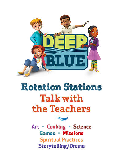 Picture of Deep Blue Rotation Stations: Talk with the Teachers - Entire Unit Download