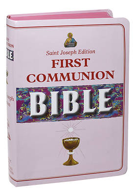 Picture of New Catholic Bible -- Med. Print Dura Lux (Girl Communion)