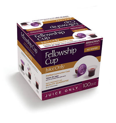 Picture of Fellowship Cup® Juice Only Prefilled Communion Cups - Box of 100