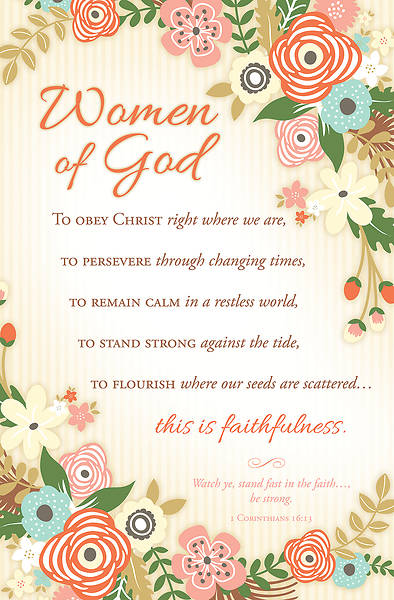 Picture of Women of God Womans Day Regular Size Bulletin
