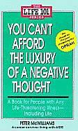 Picture of You Can't Afford the Luxury of a Negative Thought