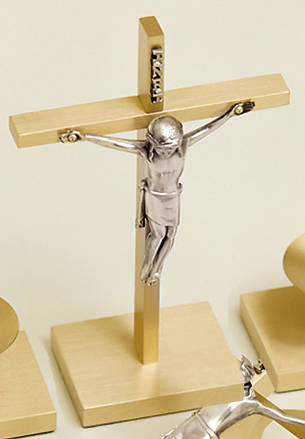 Picture of Koleys K17C Brass 6 1/2" H Crucifix
