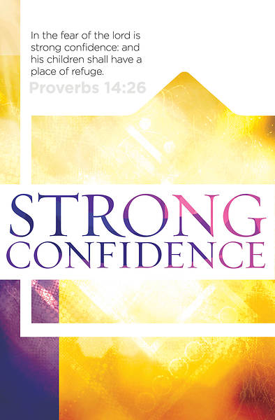 Picture of Strong Confidence Heritage Bulletin Pkg of 100