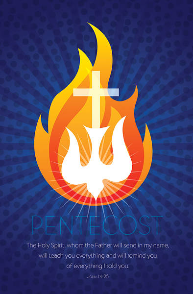 Picture of Pentecost Regular Size Bulletin