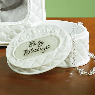 Picture of "Baby Blessings" Trinket Box