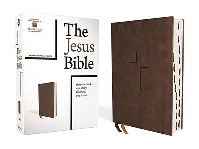 Picture of The Jesus Bible, NIV Edition, Leathersoft, Brown, Indexed, Comfort Print