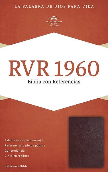 Picture of Rvr 1960 Biblia Con Referencias, Borgona Piel Fabricada