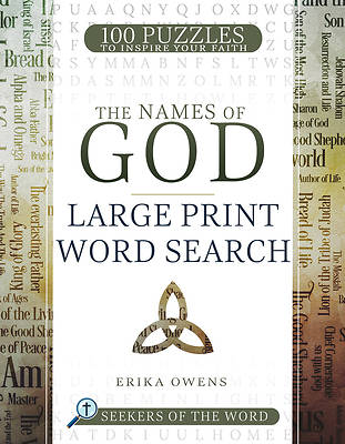 Picture of Names of God Large Print Word Search