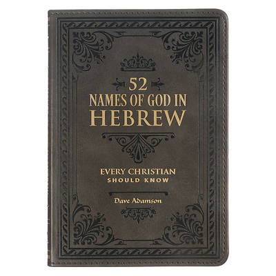 Picture of Gift Book 52 Hebrew Names of God Faux Leather