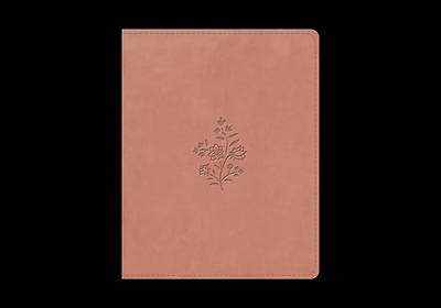 Picture of ESV Single Column Journaling Bible (Trutone, Blush Rose, Wildflower Design)