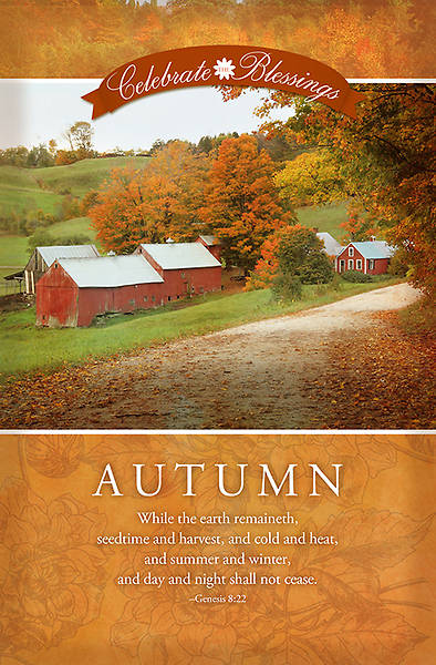 Picture of Autumn  Thanksgiving Bulletin