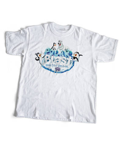 Picture of Vacation Bible School (VBS) 2018 Polar Blast Child Theme T-Shirt - LG