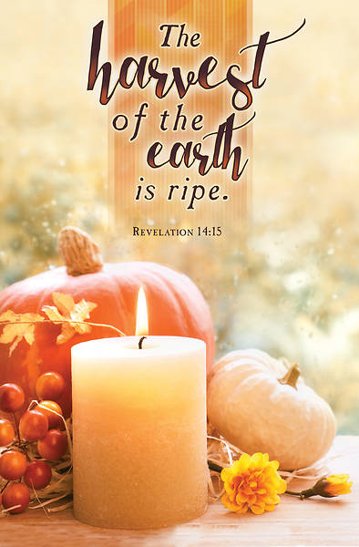 Picture of Harvest of Earth Thanksgiving Regular Size Bulletin