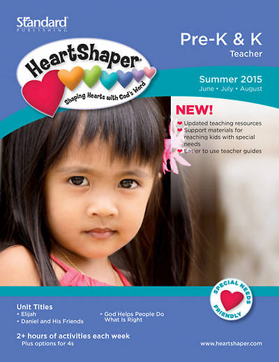 Picture of HeartShaper Pre K & K Teacher Book Summer 2015