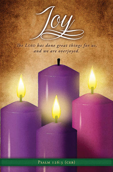 Advent Joy The Lord has Done Great Things for Us Bulletin