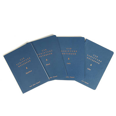 Picture of CSB Scripture Notebook, Gospel Set