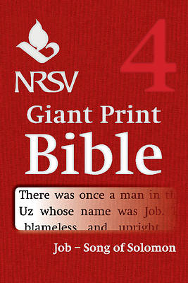 Picture of NRSV Giant Print Bible