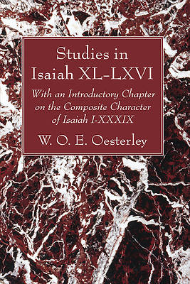 Picture of Studies in Isaiah XL-LXVI