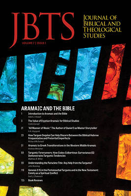 Picture of Journal of Biblical and Theological Studies, Issue 7.1
