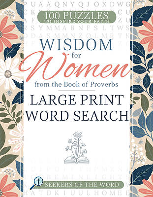 Picture of Wisdom for Women from the Book of Proverbs Large Print Word Search