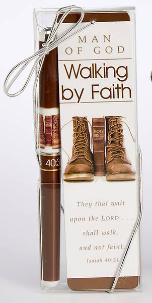 Picture of Man of God Pen & Bookmark Gift Set